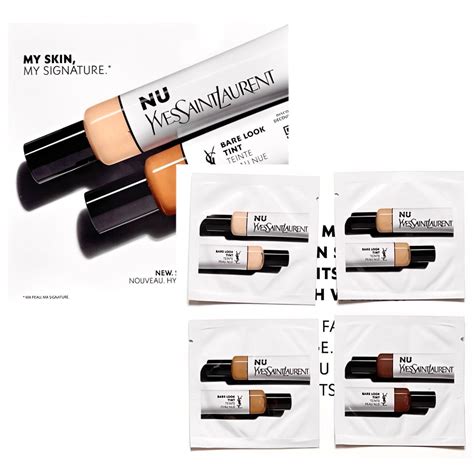 yves saint laurent foundation samples